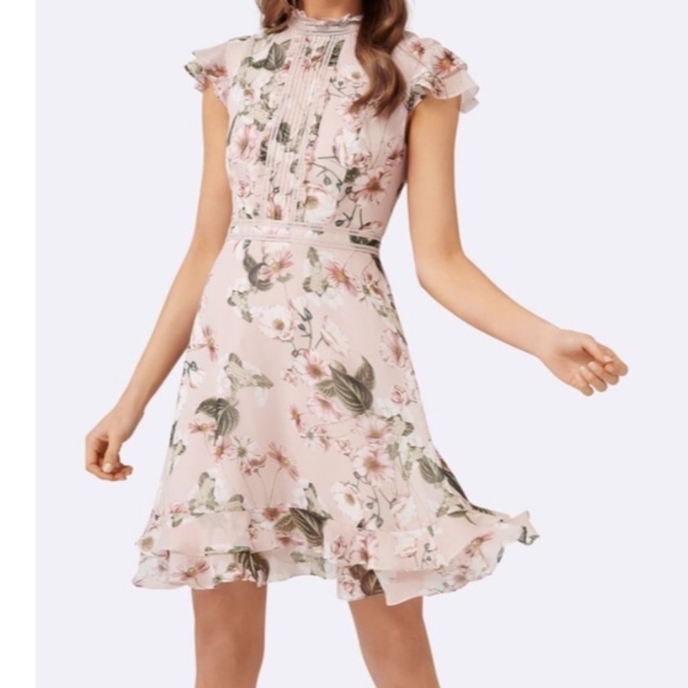 Mini floral dress by EVERNEW MELBOURNE